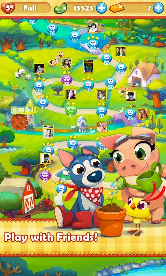 Farm Heroes Saga screenshot